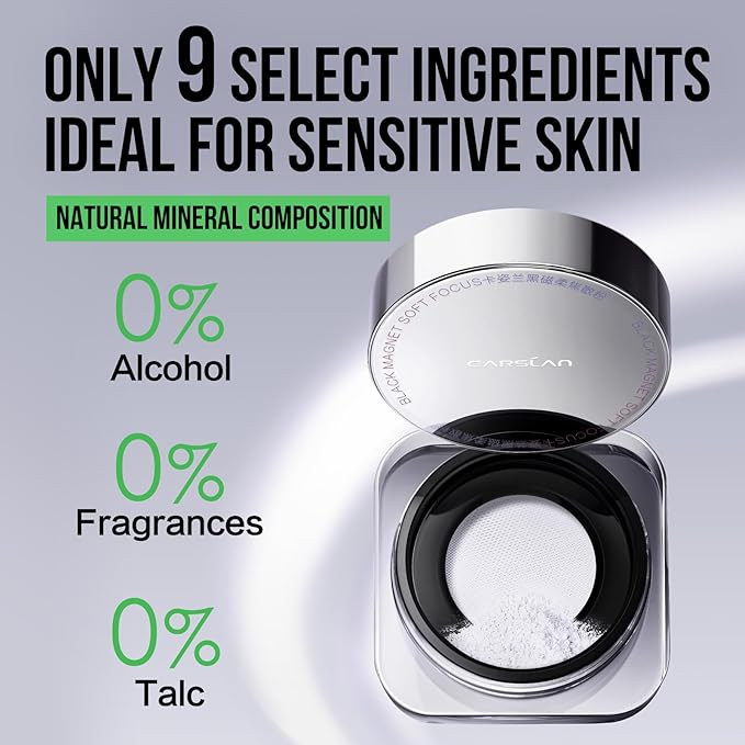 Soft Focus Loose Setting Powder, Waterproof, Matte, Oil Sensitive （Sample）