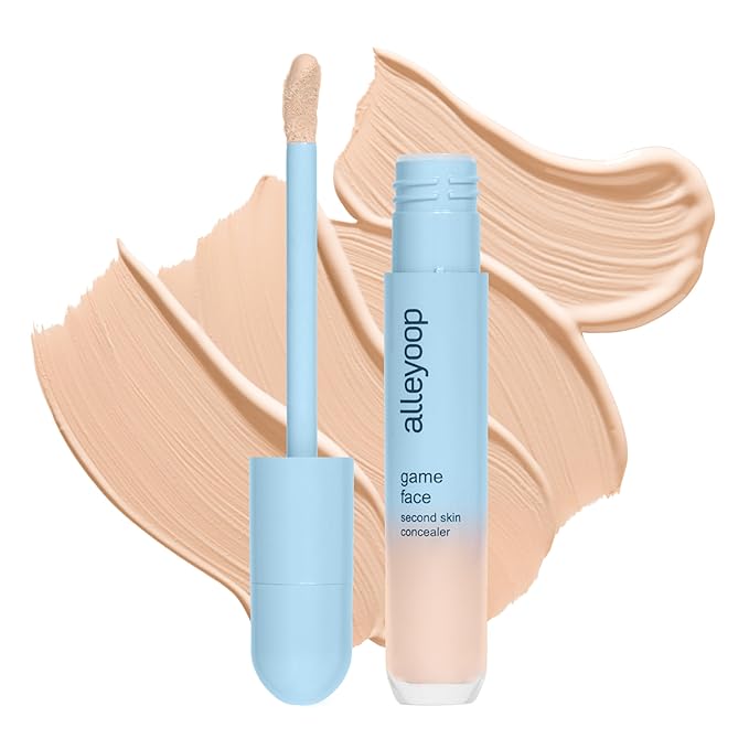 Alleyoop Game Face Concealer Makeup, Lightweight to Medium