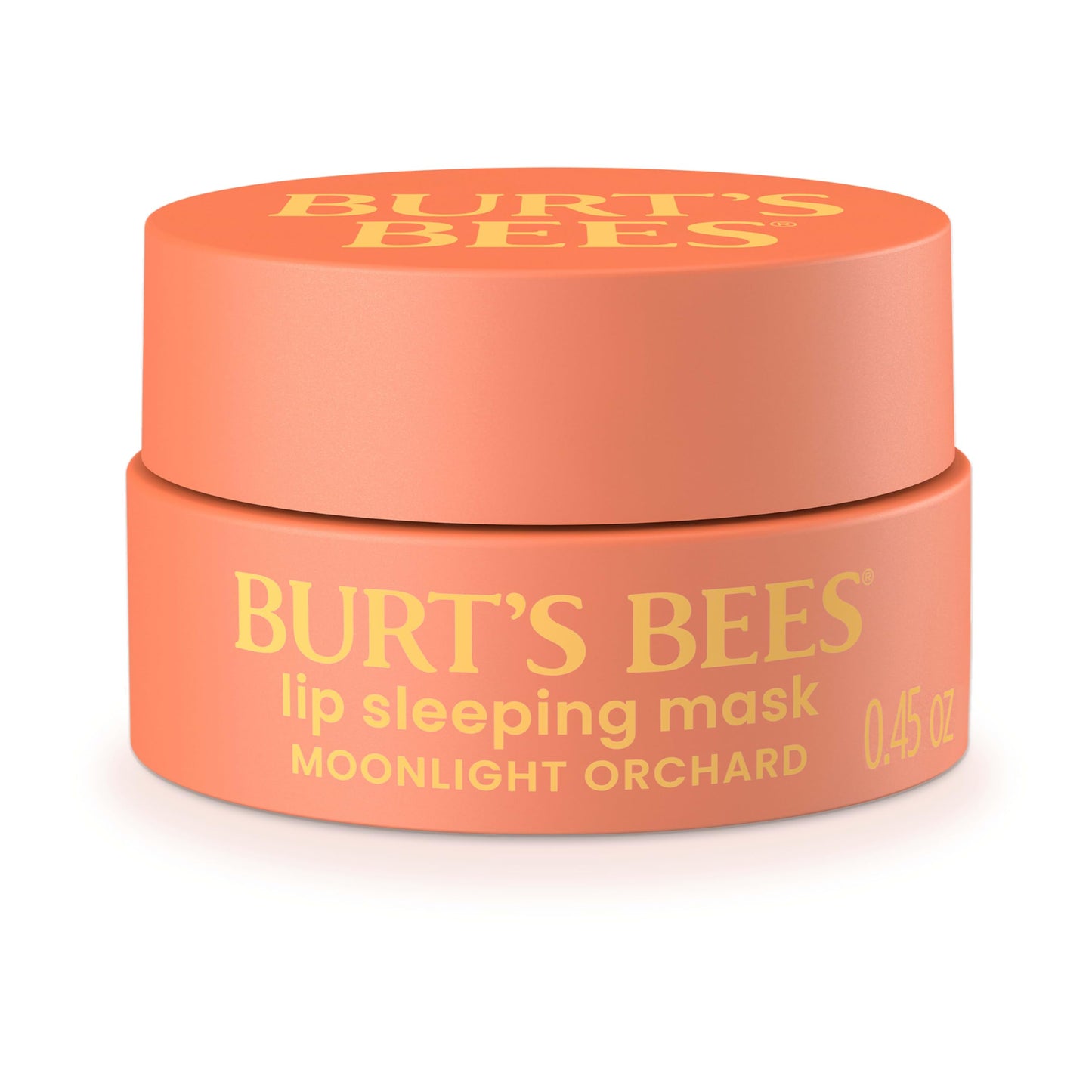 Burt’s Bees Moonlight Orchard Lip Sleeping Mask, With Hyaluronic Acid and Squalane Moisturizer To Instantly Hydrate Lips, Overnight Mask, Treatment, 0.45 oz.