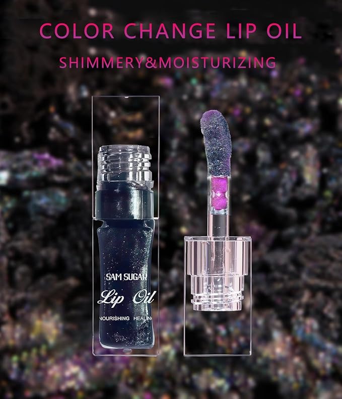 Conversionh Magic Color Changing Lip Oil, Long Lasting Lip