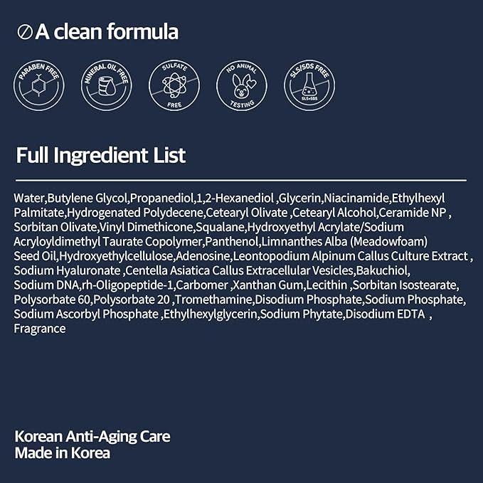 Centella PDRN & CICA Exosome Stem Cell Serum for Face 1.01 fl oz - Anti-Aging, Firming & Rejuvenating Facial Serum with Bakuchiol & Ceramide, Korean Skincare for Wrinkles, Barrier Repair & Hydrating