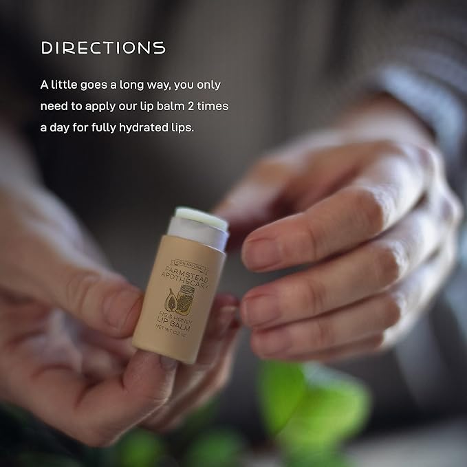 Farmstead Apothecary Lip Balm Gift Set Organic