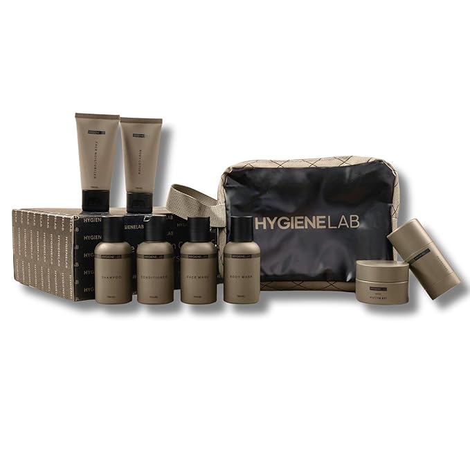 Daily Essentials Sample Pack – Includes 8 high-performance essentials in one TSA-approved set. EWG Verified and designed for healthier skin, stronger hair, and a fresher daily routine.