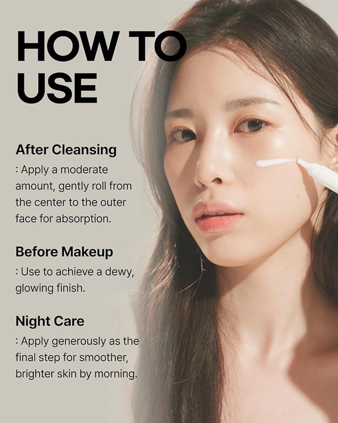 Mucin Collagen Voluming Ampoule Moisturizer Face Cream (Dual Collagen + Mucin Care) – Deep Hydrating Facial Skin Care for Women, 4ml x 5