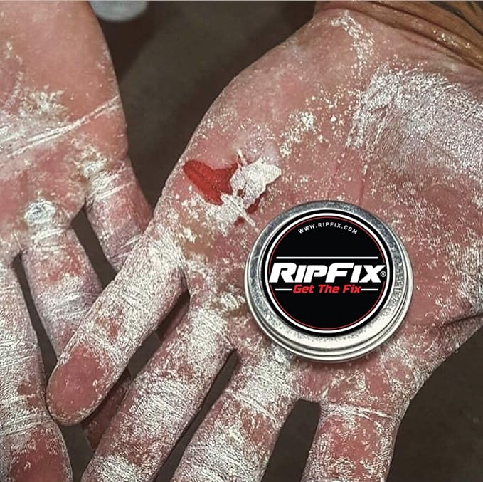 Hand Tear Repair - Rip Fix Stopper Balm for Gymnastics - Climbers Hand Balm - Wod Callus Hand Care - Climbing Hand Repair Balm Cream - Treatment for Cracked or Ripped Hands 0.3 oz - Pack of 3