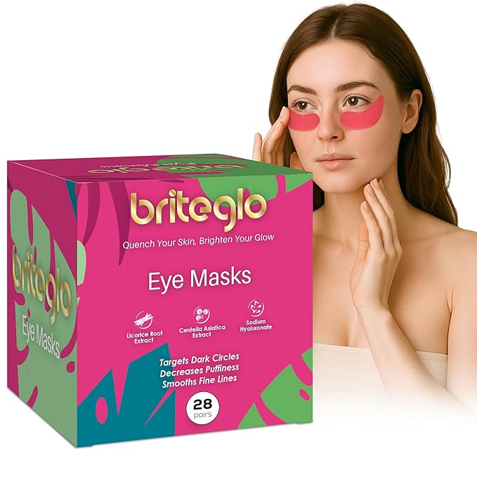 Under Eye Patches for Puffy Eyes & Dark Circles - Deep Hydration, Smooth Fine Lines, Anti-Wrinkles Patches, Enriched with Hyaluronic Acid, Centella & Vitamin E, Firm Under Eye Mask (28 Pairs)