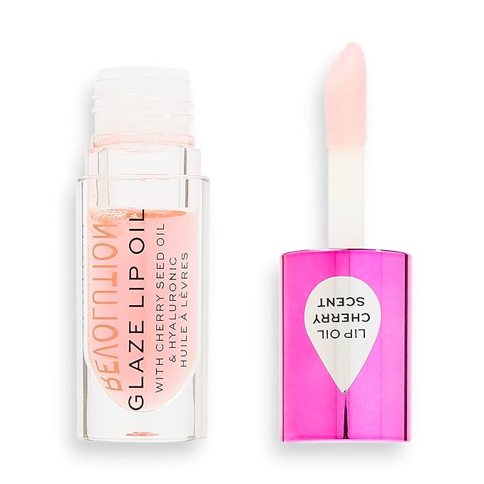 Revolution Beauty, Glaze Lip Oil, Hydrating & Nourishing Lip