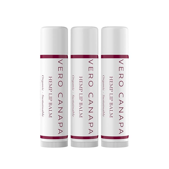 Pomegranate Organic Hemp Lip Balm