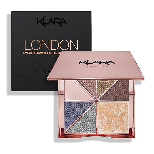 Fashion Victim London Eyeshadow Highlight Palette Shimmer Matte