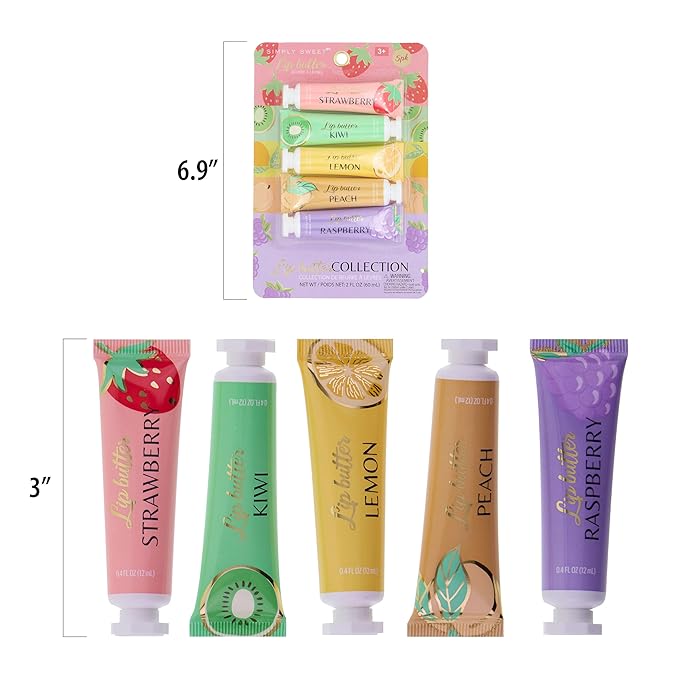 Expressions 5pc Lip Butter Collection - Moisturizing