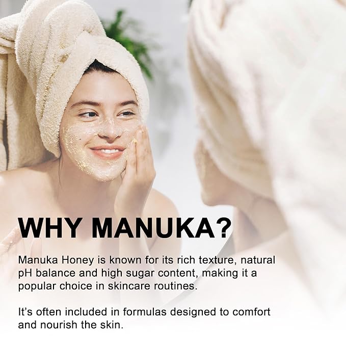 Super Natural Goods Manuka Honey Cream (16oz) – Hydrating Lotion for All Skin Types Suitable for Kids and Adults | Moisturizing Body Cream with Real Manuka Honey Aloe Vera Juice and Cocoa Butter