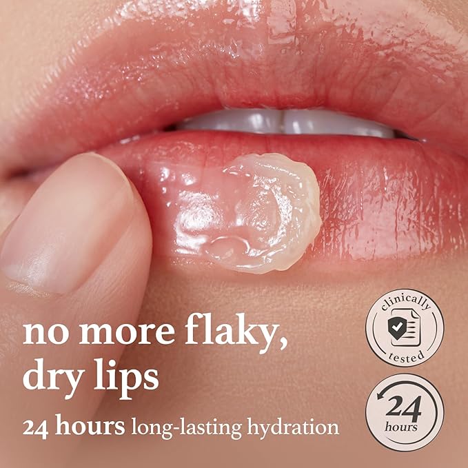 NOONI Vegan Applebutter Lip Mask Overnight – Hydrating Lip Balm & Butter with Shea Butter & Vitamins | Soothing Moisturizer, Softening Treatment for Dry Lips, 0.42 oz