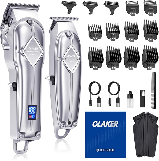 GLAKER Hair Trimmer for Men