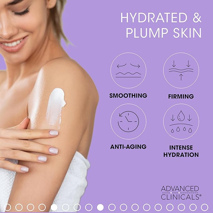 Advanced Clinicals Hyaluronic Acid Body Lotion Firming