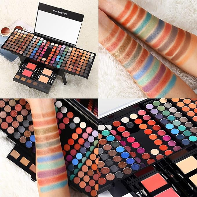 CHARMCODE 190 Colors Cosmetic Make up Palette Set