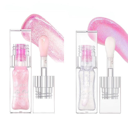 Color Changing Lip Glow Oil Set - 2PCS Changing