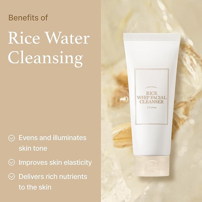 I'm from Rice Whip Facial Cleanser oz