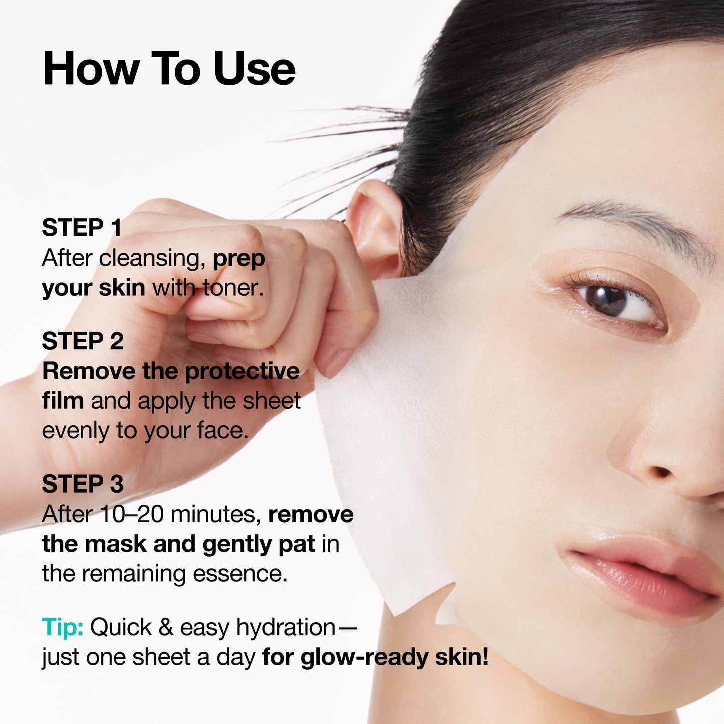 ANUA PDRN Hyaluronic Acid Capsule 100 Serum Mask, everyday glow korean sheet mask with Salmon PDRN, Hyaluronic acid, Collagen, Self home care facial mask for glass skin, Korean skin care (10EA)