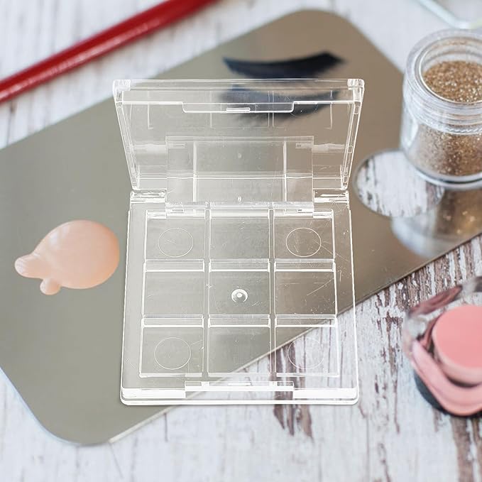 2pcs Empty Lipstick Palette Clear Lipstick Case Mini