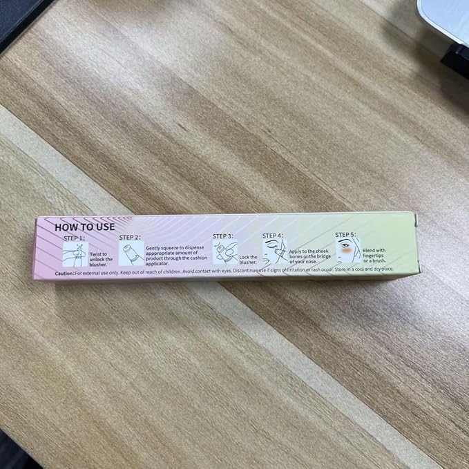 Contour Stick With Cushion Applicator,Liquid Contour Wand,Cream Contour