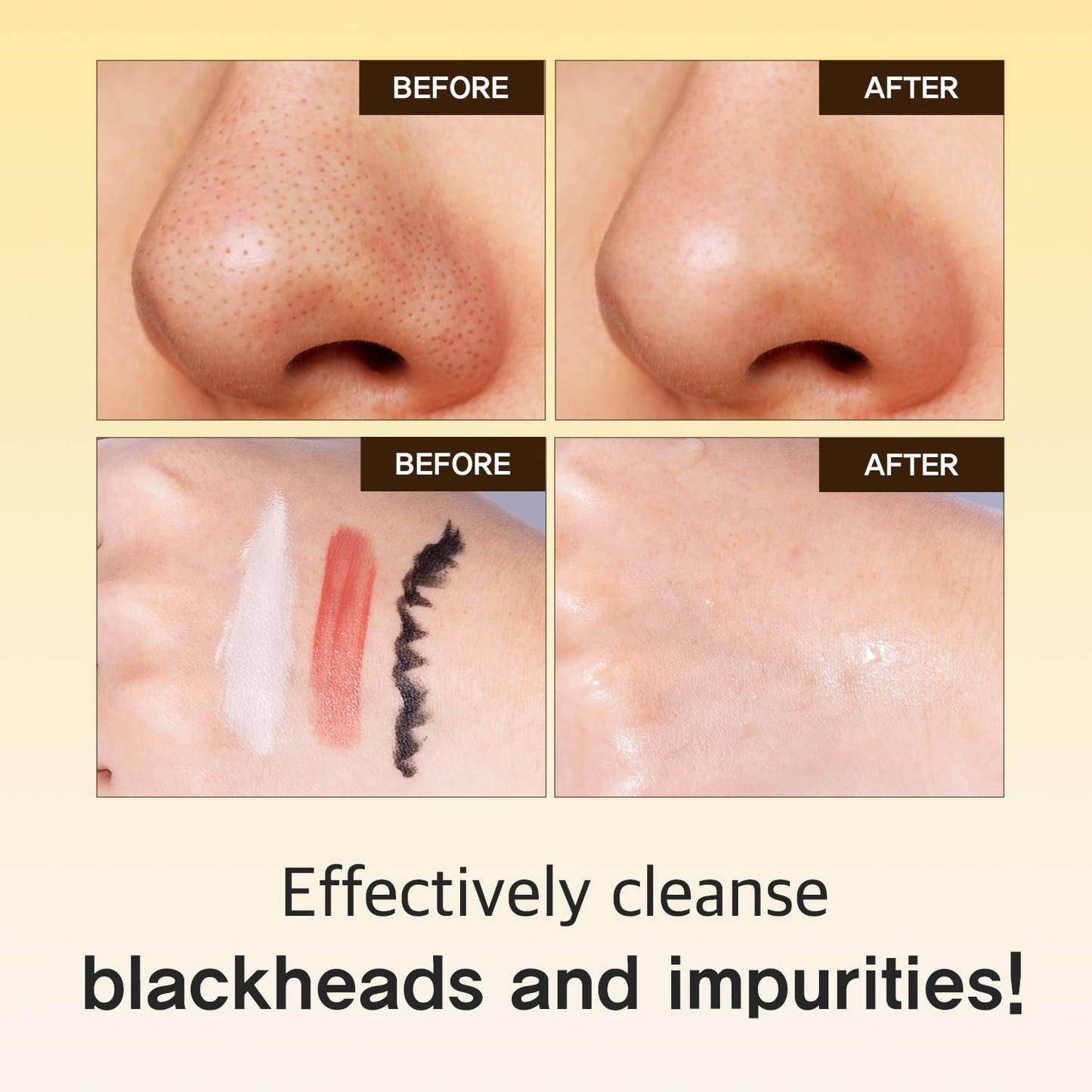 eyeNlip Ceramide Lemon Cleansing Foam 3.3fl oz - Creamy Daily Cleanser with Fruit Extracts and Ceramide NP for Soft, Fresh Skin, Korean Skin Care