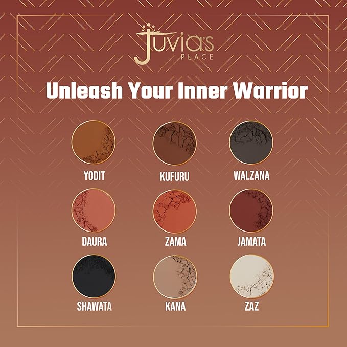 Juvia's Place Warrior 2 Eyeshadow Palette - Professional