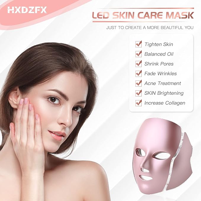 HXDZFX LED FACIAL LIGHT THERAPY MASK(HK207)