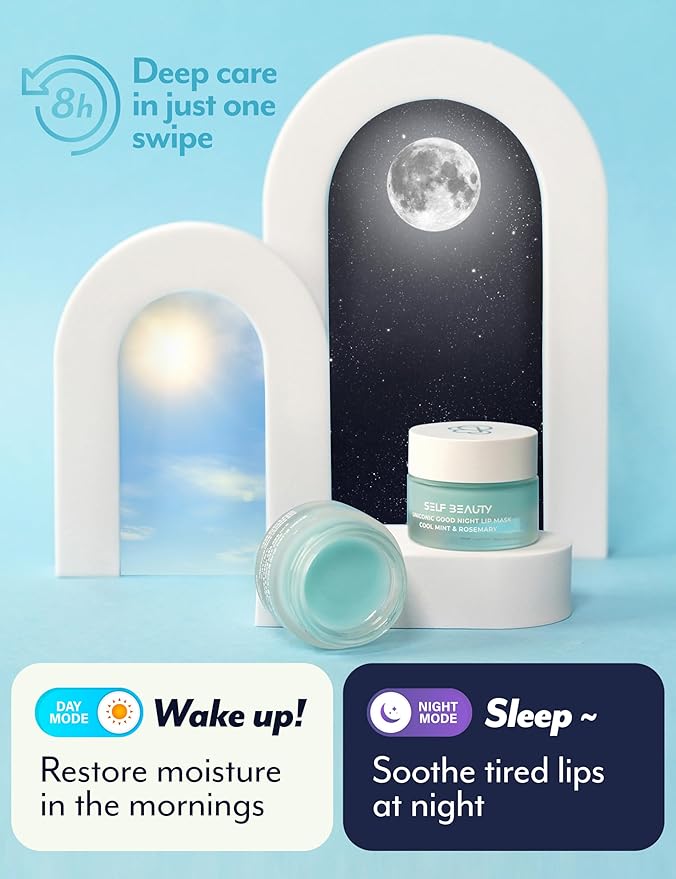 SelfBeauty Lip Mask - Cool Mint 0.51fl.oz