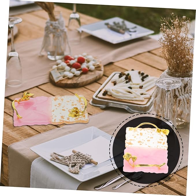 FOMIYES 5pcs Nail Palette Polish Plate Nail Design