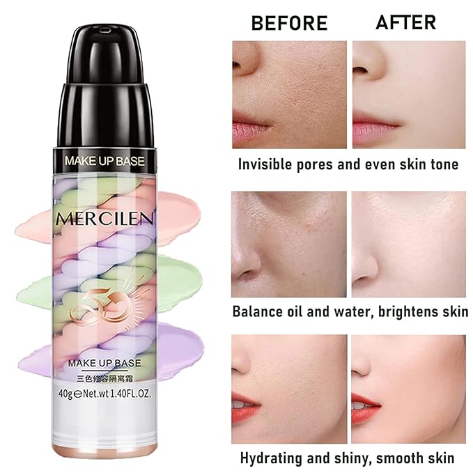 Primer Face Makeup Base, 3 In 1 Isolation