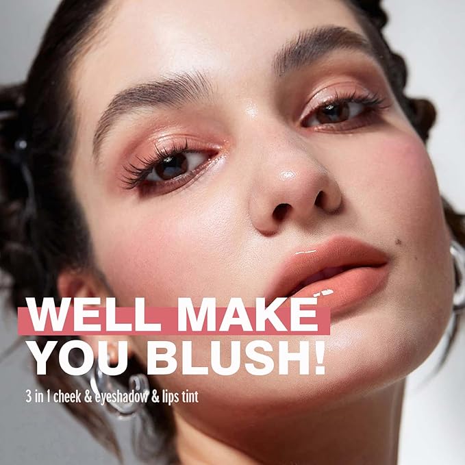 VANERIA Liquid Blush for Cheeks,Long lasting High Pigment Blushes.#1 (/0.17oz) 5g