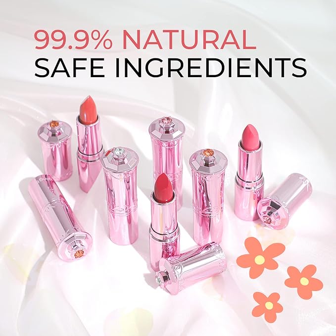 Bongbong Friends Kids Lip Balm - Tinted, Moisturizing, Plant-Based, Glossy Finish, for Dry, Sensitive Skin, Made in Korea