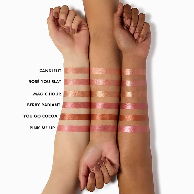 e.l.f. Halo Glow Blush Beauty Wand, Liquid Blush Berry Radiant