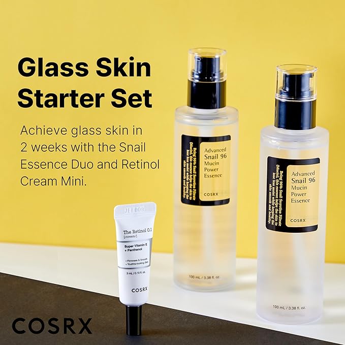 COSRX Glass Skin Korean Skincare Set- oz