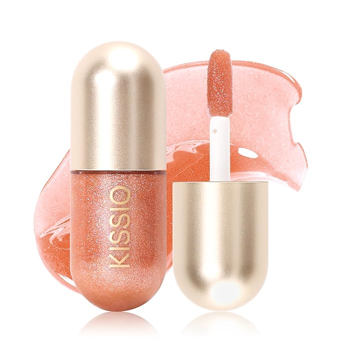 KISSIO Lip Plumper,Color Lip Plumper Gloss,Lip