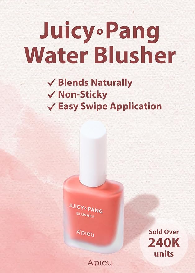 A'PIEU JUICY-PANG WATER BLUSHER (CR02 - Do You Beauty Makeup