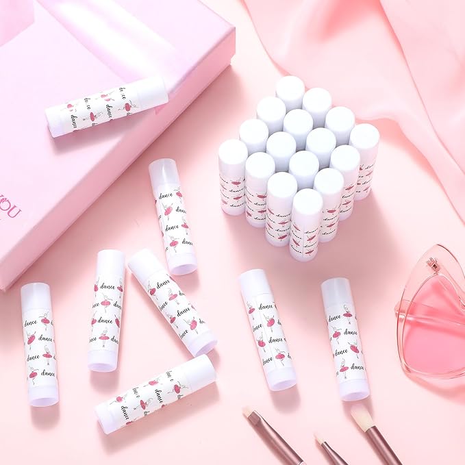 24 Pack Dance Theme Ballet Lip