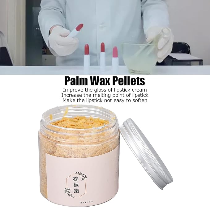 100g Palm Wax Pellets, Carnauba Wax