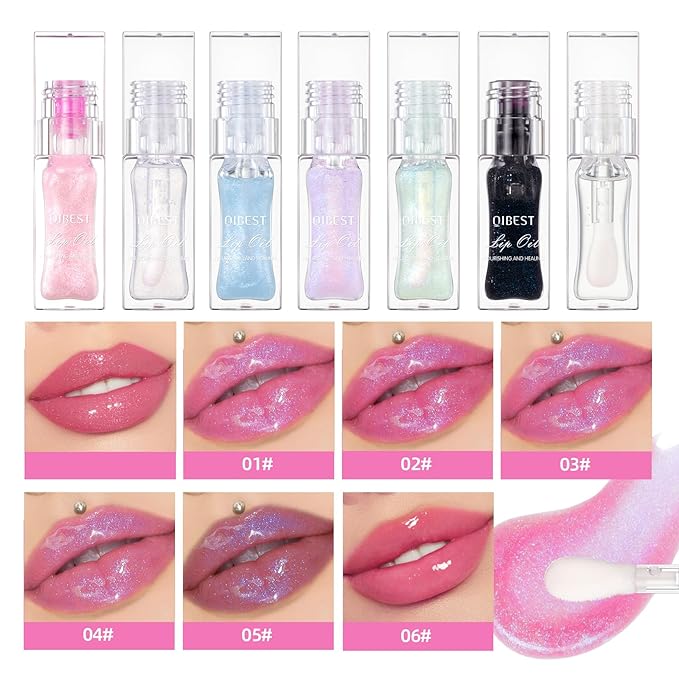 Sulily Magic Color Changing Lip Oil,2024 New Glitter Lip