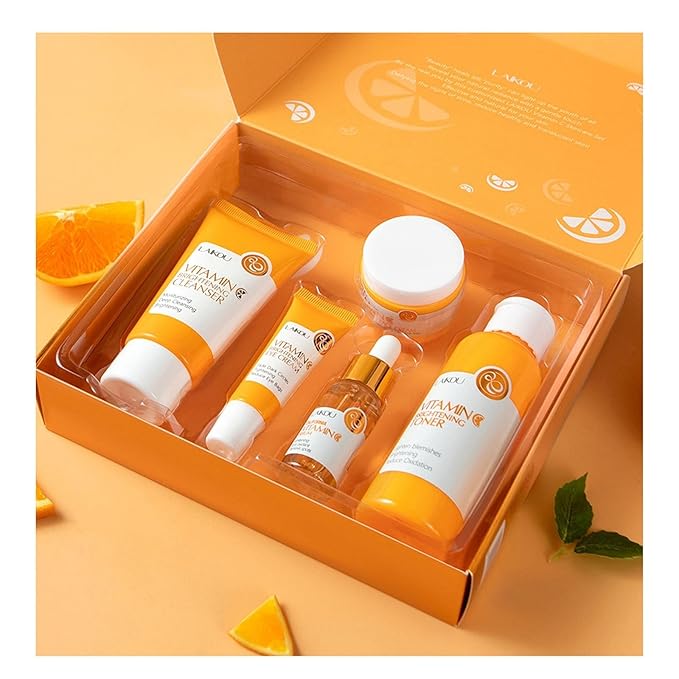 Vitamin C 5-Piece Skincare Set Brightening