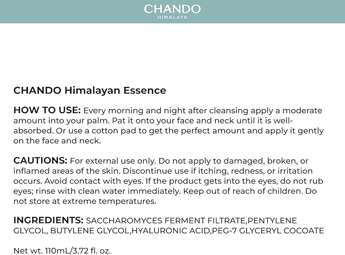 Himalayan Essence (110ml/3.72oz) - Skin Collagen Recovery Hydrating Facial Essence Toner, Skin Renewal Boosting for Radiant Complexion