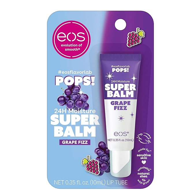 eos 24H Moisture Super Balm- Grape