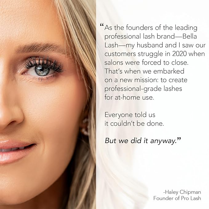 Pro Lash Starter Kit | Professionally Styled Lashes at Home | Waterproof | Lasts up to 10 Days with ProLock Adhesive System | 3 Sets of Lashes (Classic Luxe Wispy No.15)