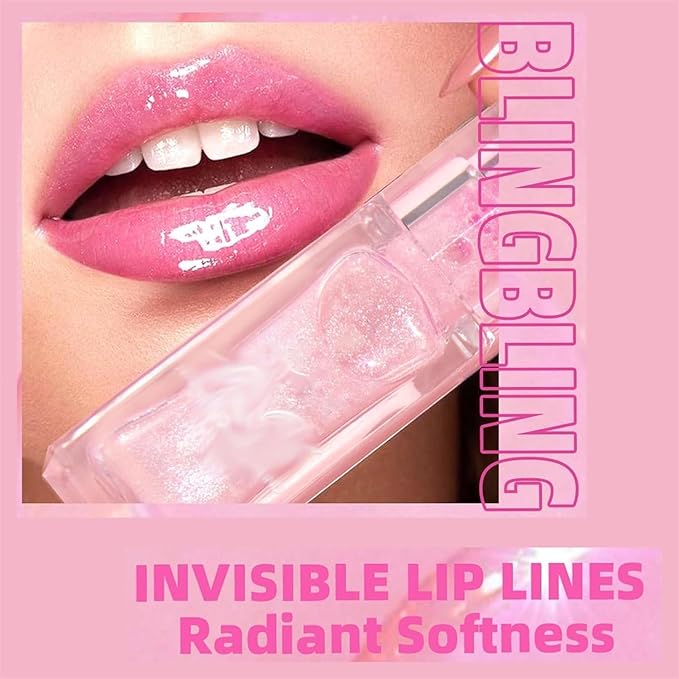 Conversionh Color Changing Lip Oil, Conversion Lip Stain, Conversionh Lip Oil, Boss up Magic Color Changing Lip Oil, Warm Change Hydrating Plumping Lip Nourishing Non-stick Oil (Pink)