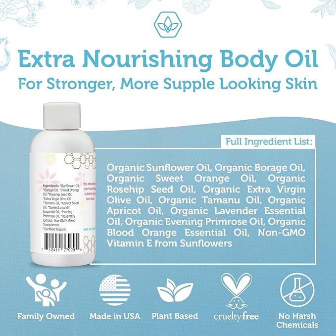 Era Organics Organic Stretch Mark Oil Moisturizing