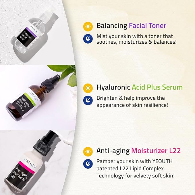 YEOUTH Hyaluronic Acid Serum with Vitamin