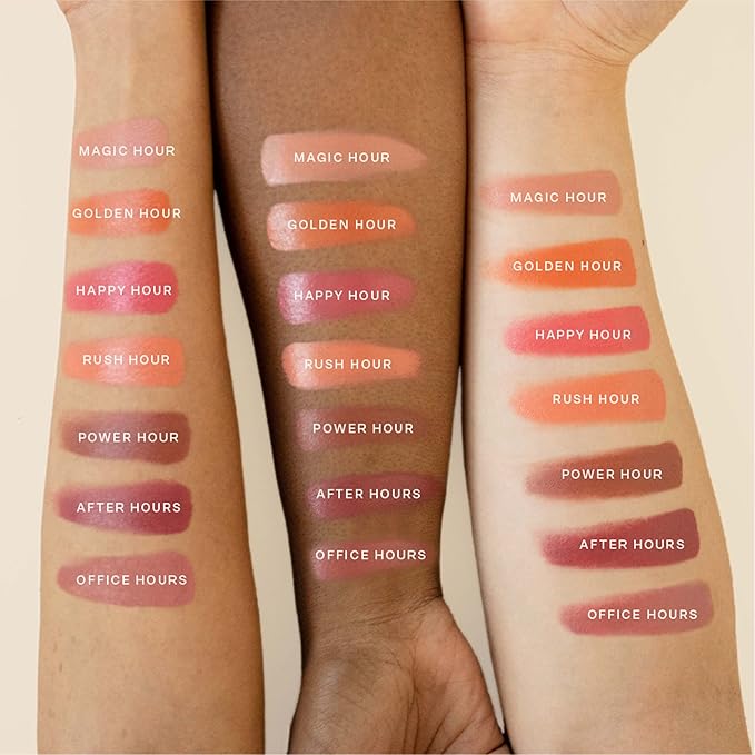 Tower 28 Beauty BeachPlease Cream Blush for Cheeks and Lips - Multi-Purpose Lip and Cheek Tint in Orange Blush - for Sensitive Skin – Color POWER HOUR, Luminous Finish