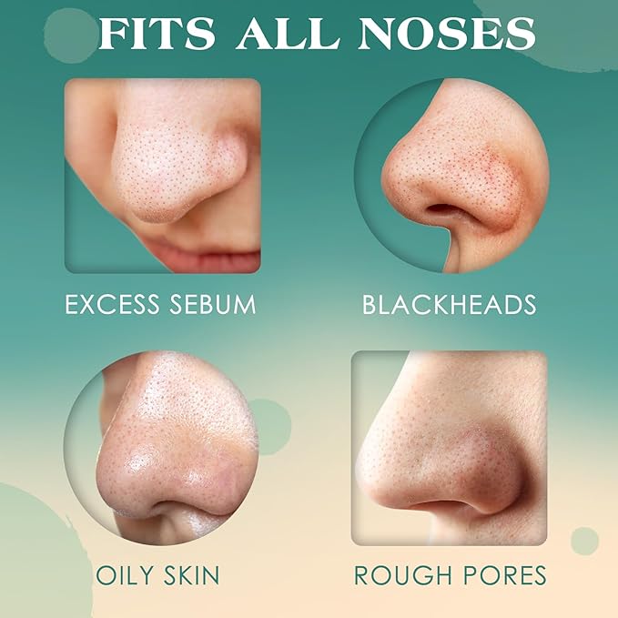 Blackhead Remover Pore Strips For Men, (120 Strips) Deep Cleansing Nose Strips - Charcoal Pore Strips - Unclogs Pores