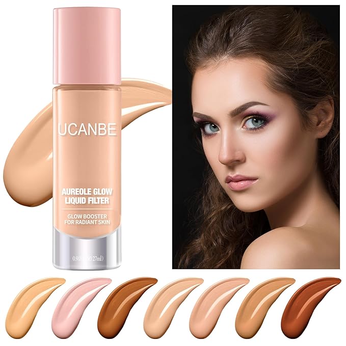 UCANBE Halo Glow Liquid Filter, Face Complexion Booster 0.91OZ