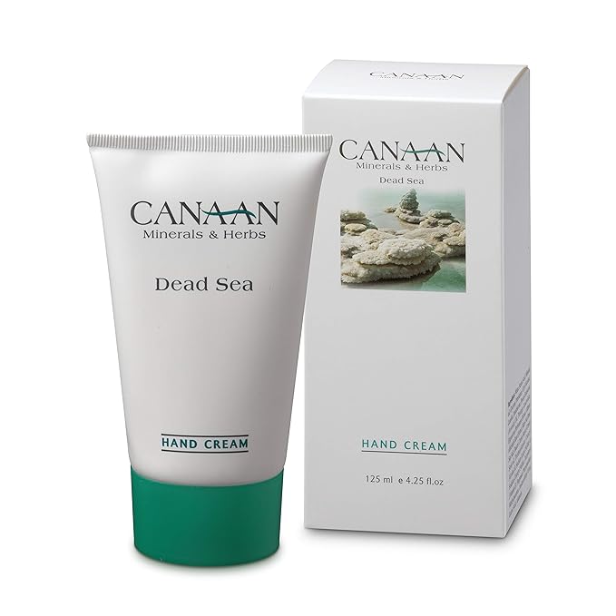 Canaan Minerals & Herbs Dry Hand Repair Cream - Dead Sea Hand Cream, Deep Moisture For Dry Hands And Cracked Skin, 4.25 fl. oz / 125ml